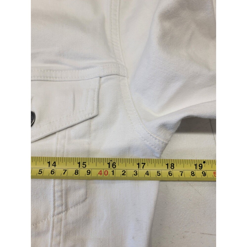Nwt Express Men's Denim Stretch Jacket Size Xs - Picture 5 of 5